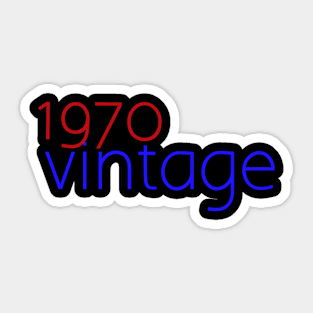 vintage1970 Sticker